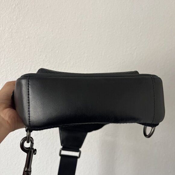 Coach Men's Punched Leather Convertible Backpack Black - Used Trek Terrain - Picture 4 of 13